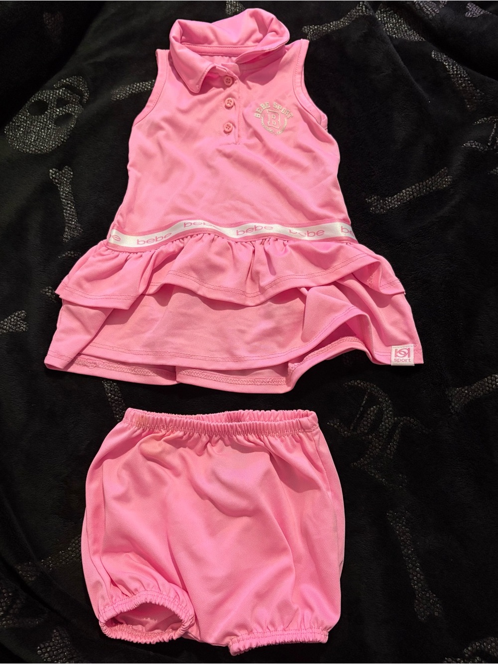 Kids Pink Dress with Bloomers